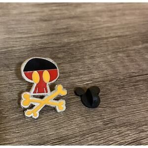 Walt Disney Trading Pin Badge Sugar Skull Crossbones Pirate Mickey Mouse